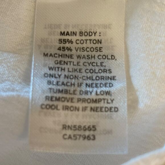 Nordstrom NWOT Girls White Tiered Cover-Up Dress-Size XL (14/16) - Picture 7 of 7